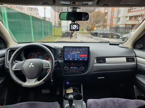 2014 Mitsubishi Outlander III Рестайлинг, чёрный, 1500000 рублей - вид 23