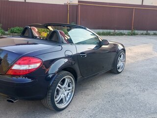 2005 Mercedes-Benz SLK-Класс 200 II (R171), синий, 1370000 рублей, вид 4