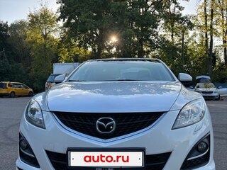 2011 Mazda 6 II (GH) Рестайлинг, белый, 1350000 рублей, вид 2