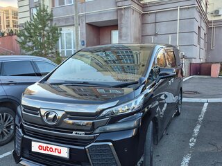 2017 Toyota Vellfire II Рестайлинг, чёрный, 3400000 рублей, вид 3
