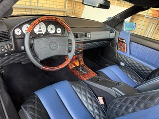 1993 Mercedes-Benz SL-Класс 500 IV (R129), фиолетовый, 3600000 рублей, вид 3