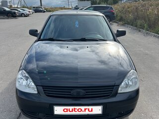 2011 Lada (ВАЗ) Priora I, чёрный, 350000 рублей, вид 1