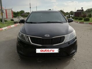 2012 Kia Rio III, чёрный, 590000 рублей, вид 2