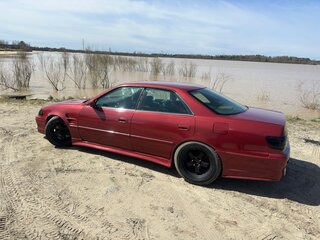 1996 Toyota Mark II VIII (X100), белый, 850000 рублей, вид 4