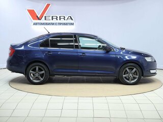 2014 Skoda Rapid Green Tec I, синий, 600000 рублей, вид 4