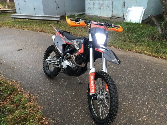 2020 Avantis Enduro 250, оранжевый, 149000 рублей
