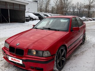 1991 BMW 3 серии 325i III (E36), красный, 695000 рублей, вид 1