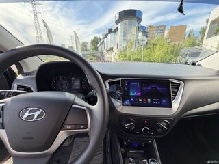2021 Hyundai Solaris II Рестайлинг, чёрный, 1749000 рублей, вид 4