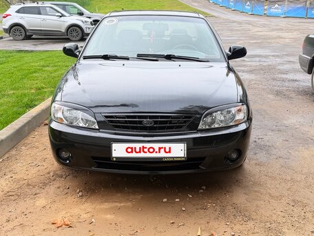 2006 Kia Spectra I Рестайлинг 2, чёрный, 400000 рублей, вид 1