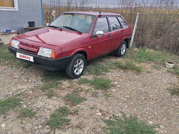 1994 Lada (ВАЗ) 2109, красный, 150000 рублей - вид 4