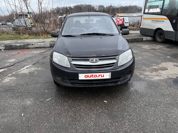 2015 Lada (ВАЗ) Granta I, чёрный, 240000 рублей