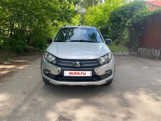 2024 Lada (ВАЗ) Granta Cross I Рестайлинг, серебристый, 1070000 рублей, вид 2