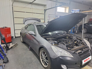 2009 Hyundai Genesis Coupe I, серый, 1150000 рублей, вид 2