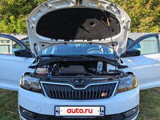 2018 Skoda Rapid I Рестайлинг, белый, 1500000 рублей, вид 2