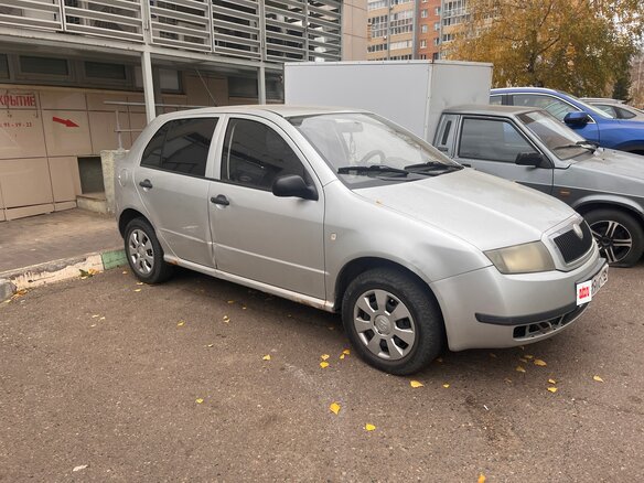 2004 Skoda Fabia I Рестайлинг, серебристый, 200000 рублей - вид 1
