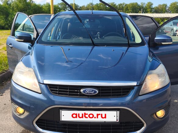 2008 Ford Focus II Рестайлинг, синий, 750000 рублей - вид 1