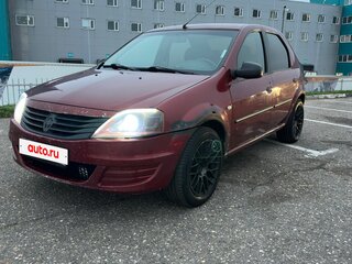 2011 Renault Logan I Рестайлинг, красный, 450000 рублей, вид 1