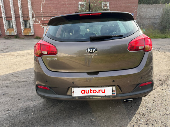 2014 Kia Ceed II, коричневый, 1299000 рублей - вид 6