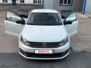 2020 Volkswagen Polo V Рестайлинг, белый, 1475000 рублей, вид 2