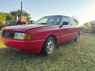1991 Audi 80 IV (B3), красный, 160000 рублей, вид 1