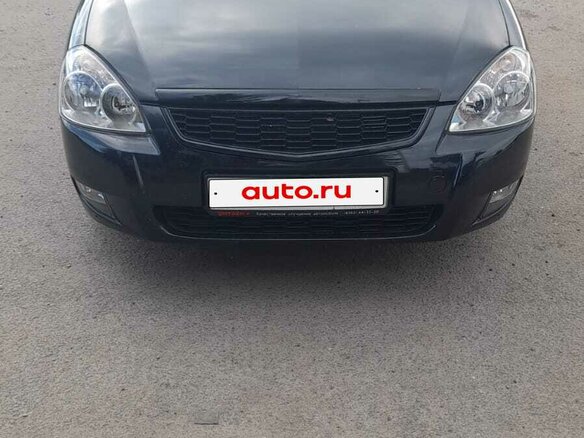 2007 Lada (ВАЗ) Priora I, чёрный, 190000 рублей - вид 1