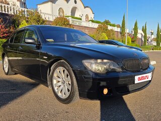 2006 BMW 7 серии 730d IV (E65/E66) Рестайлинг, чёрный, 950000 рублей, вид 5
