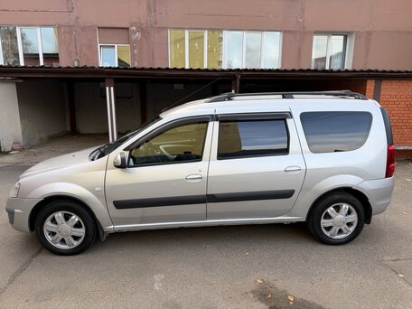 2014 Lada (ВАЗ) Largus I, серебристый, 640000 рублей, вид 4
