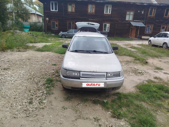 2008 Lada (ВАЗ) 2111, серебристый, 120000 рублей
