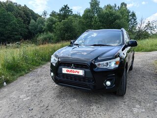 2012 Mitsubishi ASX I Рестайлинг, чёрный, 897000 рублей, вид 1
