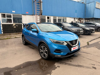 2020 Nissan Qashqai II Рестайлинг, синий, 2700000 рублей, вид 3