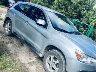 2012 Mitsubishi ASX I, серебристый, 830000 рублей, вид 4