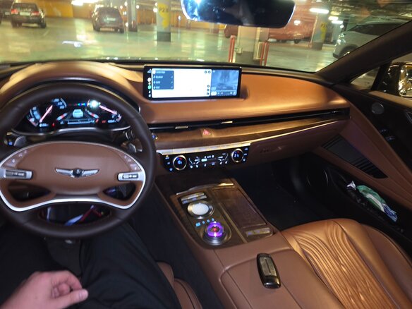 2021 Genesis G80 II, чёрный, 4500000 рублей - вид 24