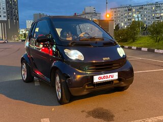 2003 Smart Fortwo I Рестайлинг, синий, 600000 рублей, вид 2