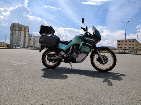 1992 Honda XL600V Transalp, зелёный, 280000 рублей, вид 3