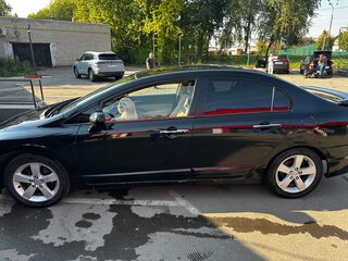 2007 Honda Civic VIII, чёрный, 600000 рублей, вид 5