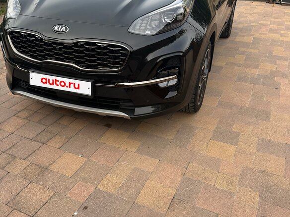2020 Kia Sportage IV Рестайлинг, чёрный, 2650000 рублей