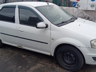 2013 Renault Logan I Рестайлинг, белый, 110000 рублей, вид 2