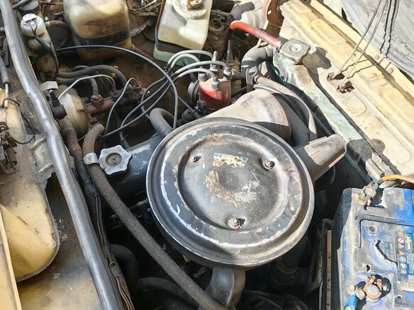 1974 Lada (ВАЗ) 2103, жёлтый - вид 15