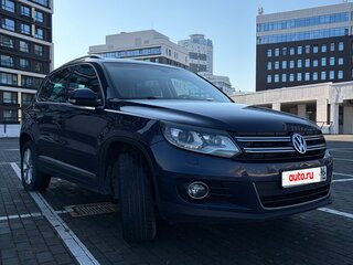 2013 Volkswagen Tiguan I Рестайлинг, синий, 1399990 рублей, вид 3