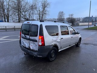 2013 Lada (ВАЗ) Largus I, серебристый, 230000 рублей, вид 5