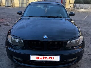 2007 BMW 1 серии 118i I (E81/E82/E87/E88) Рестайлинг, чёрный, 760000 рублей, вид 1