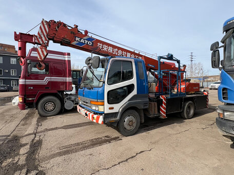 1996 Fuso (Mitsubishi) Canter, синий, 4450000 рублей, вид 3