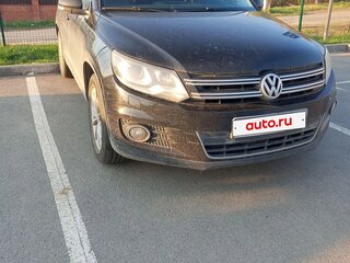 2012 Volkswagen Tiguan I Рестайлинг, чёрный, 1330000 рублей, вид 2