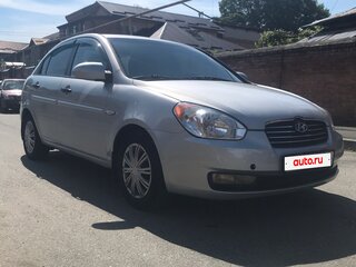 2006 Hyundai Verna II, серебристый, 450000 рублей, вид 3