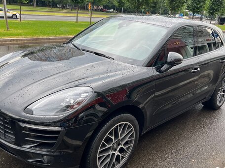 2017 Porsche Macan S Diesel I, чёрный, 3200000 рублей, вид 2