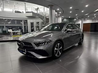 2022 Mercedes-Benz A-Класс 180 Long IV (W177) Рестайлинг, серый, 1545000 рублей, вид 3