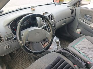 2005 Hyundai Accent ТагАЗ II, бежевый, 400000 рублей, вид 5