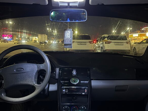 2008 Lada (ВАЗ) Priora I, голубой, 210000 рублей - вид 7