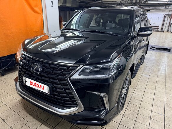 2020 Lexus LX 570 III Рестайлинг 2, чёрный, 10500000 рублей - вид 8