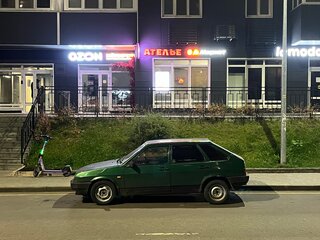 1999 Lada (ВАЗ) 2109, зелёный, 120000 рублей, вид 2